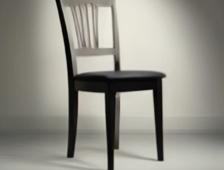 Black Bentwood Chair